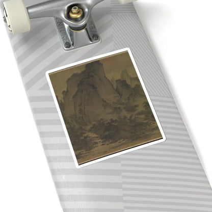 Qu Ding - Summer Mountains - ca. 1050 v12 - STICKER Vinyl Kiss-Cut Decal