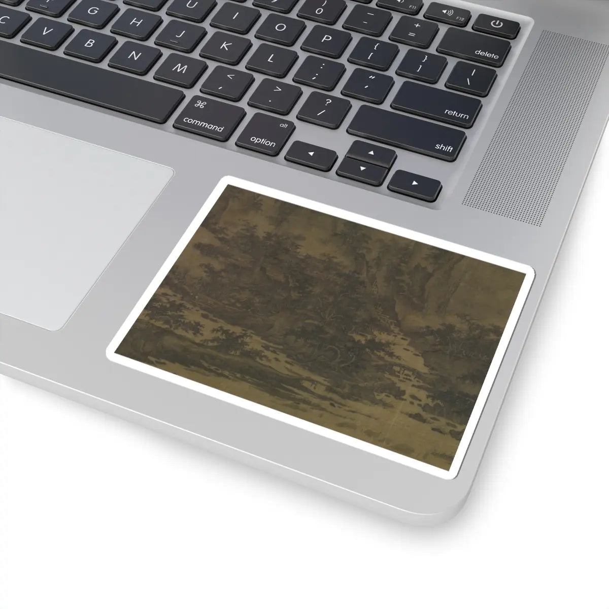 Qu Ding - Summer Mountains - ca. 1050 v13 - STICKER Vinyl Kiss-Cut Decal
