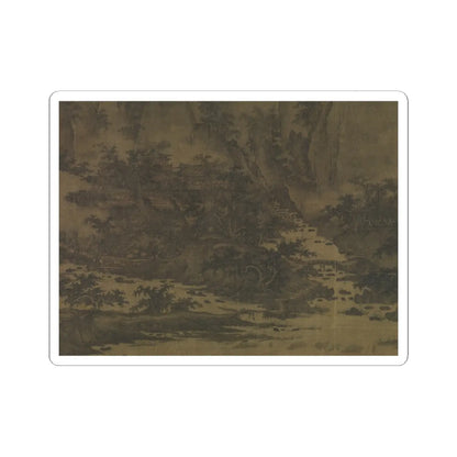 Qu Ding - Summer Mountains - ca. 1050 v13 - STICKER Vinyl Kiss-Cut Decal