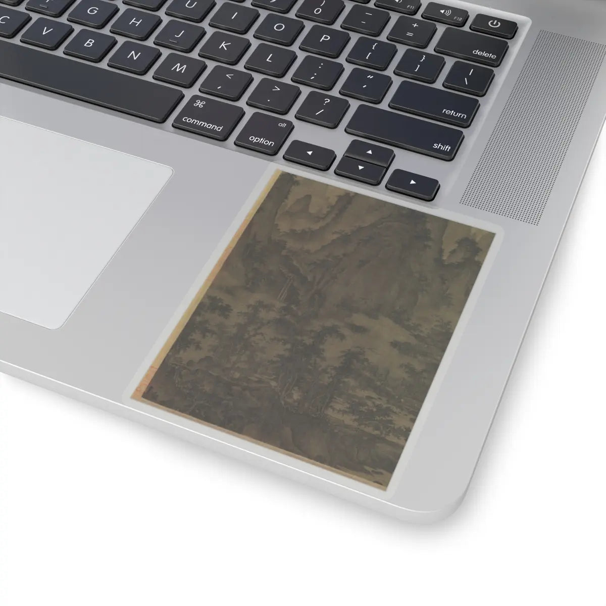 Qu Ding - Summer Mountains - ca. 1050 v15 - STICKER Vinyl Kiss-Cut Decal