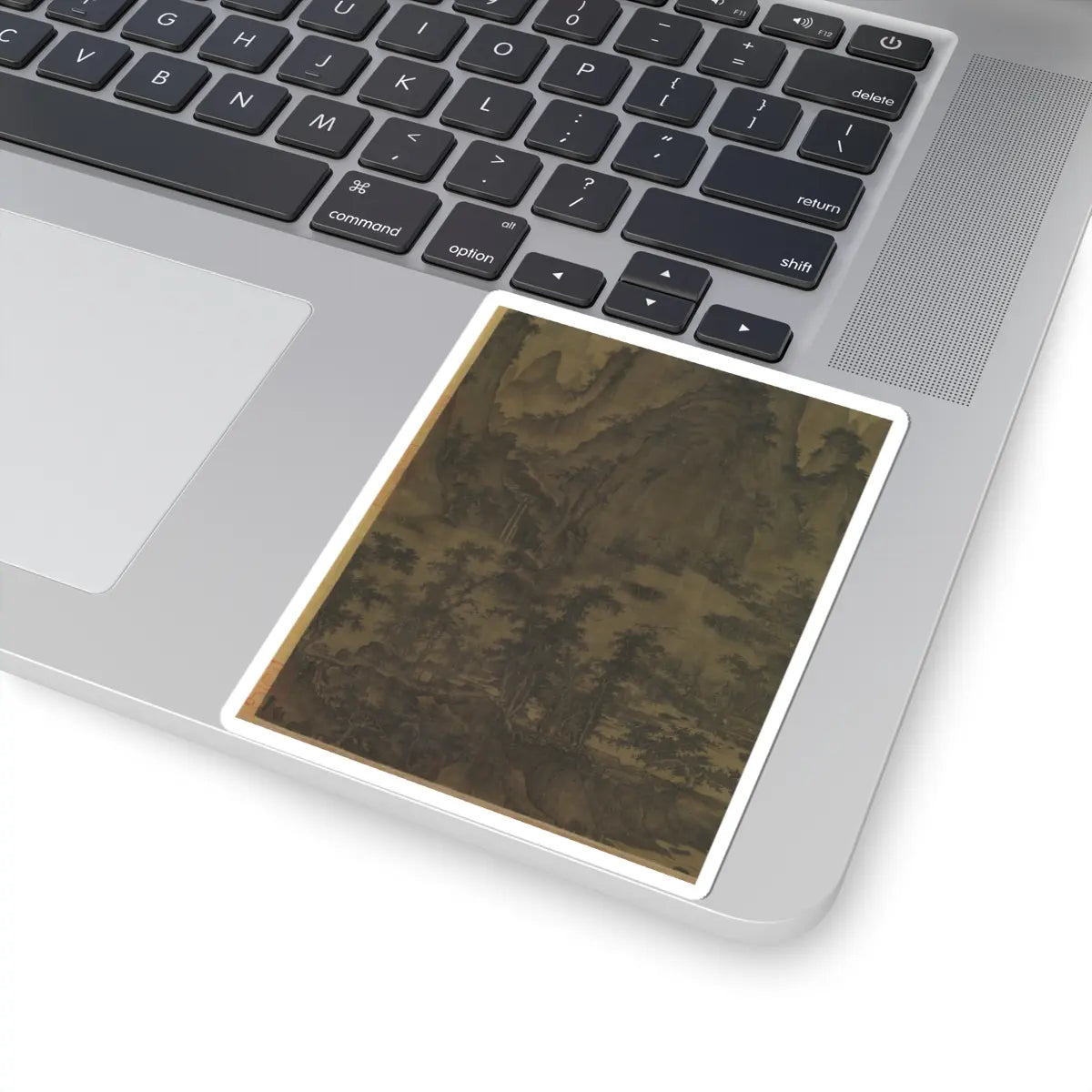 Qu Ding - Summer Mountains - ca. 1050 v15 - STICKER Vinyl Kiss-Cut Decal