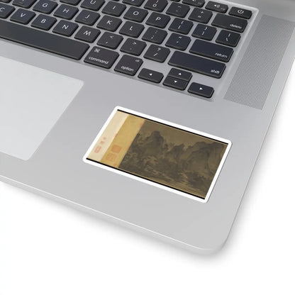 Qu Ding - Summer Mountains - ca. 1050 v4 - STICKER Vinyl Kiss-Cut Decal