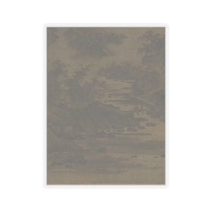 Qu Ding - Summer Mountains - ca. 1050 v6 - STICKER Vinyl Kiss-Cut Decal