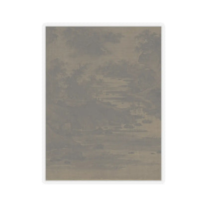 Qu Ding - Summer Mountains - ca. 1050 v6 - STICKER Vinyl Kiss-Cut Decal