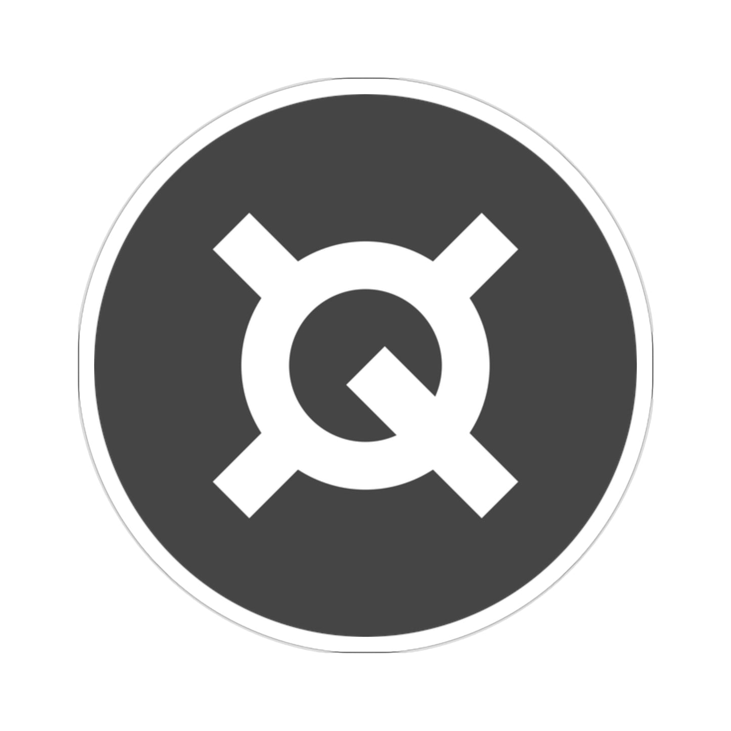 QUANTSTAMP QSP (Cryptocurrency) STICKER Vinyl Die-Cut Decal-2 Inch-The Sticker Space