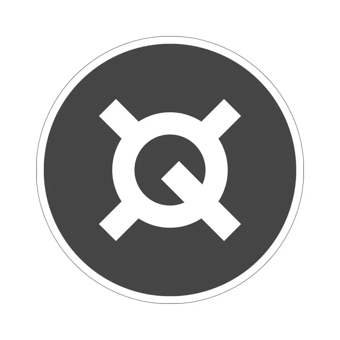 QUANTSTAMP QSP (Cryptocurrency) STICKER Vinyl Die-Cut Decal 6 Inch - The Sticker Space