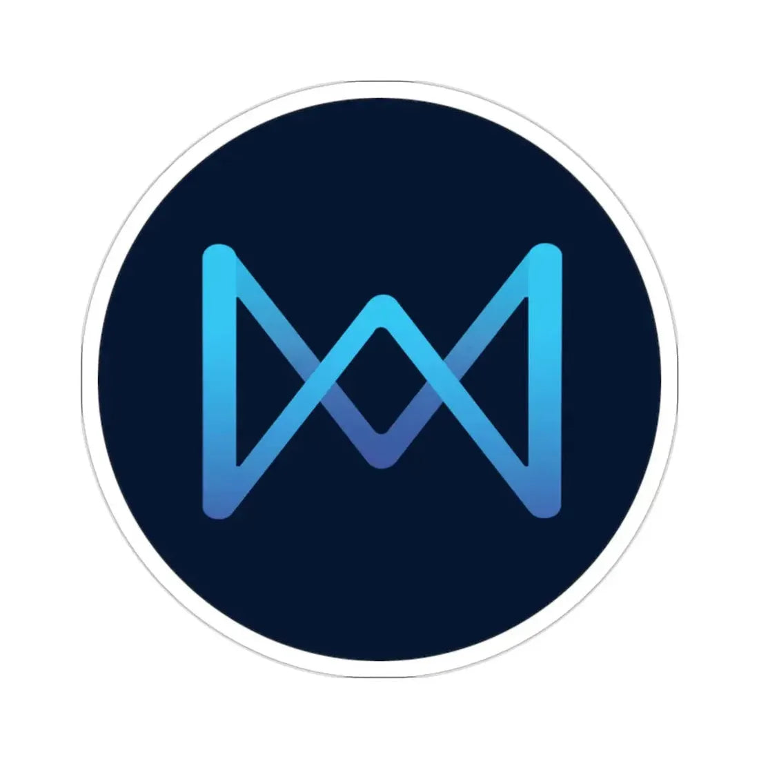 QUARKCHAIN QKC (Cryptocurrency) STICKER Vinyl Die-Cut Decal 2 Inch - The Sticker Space