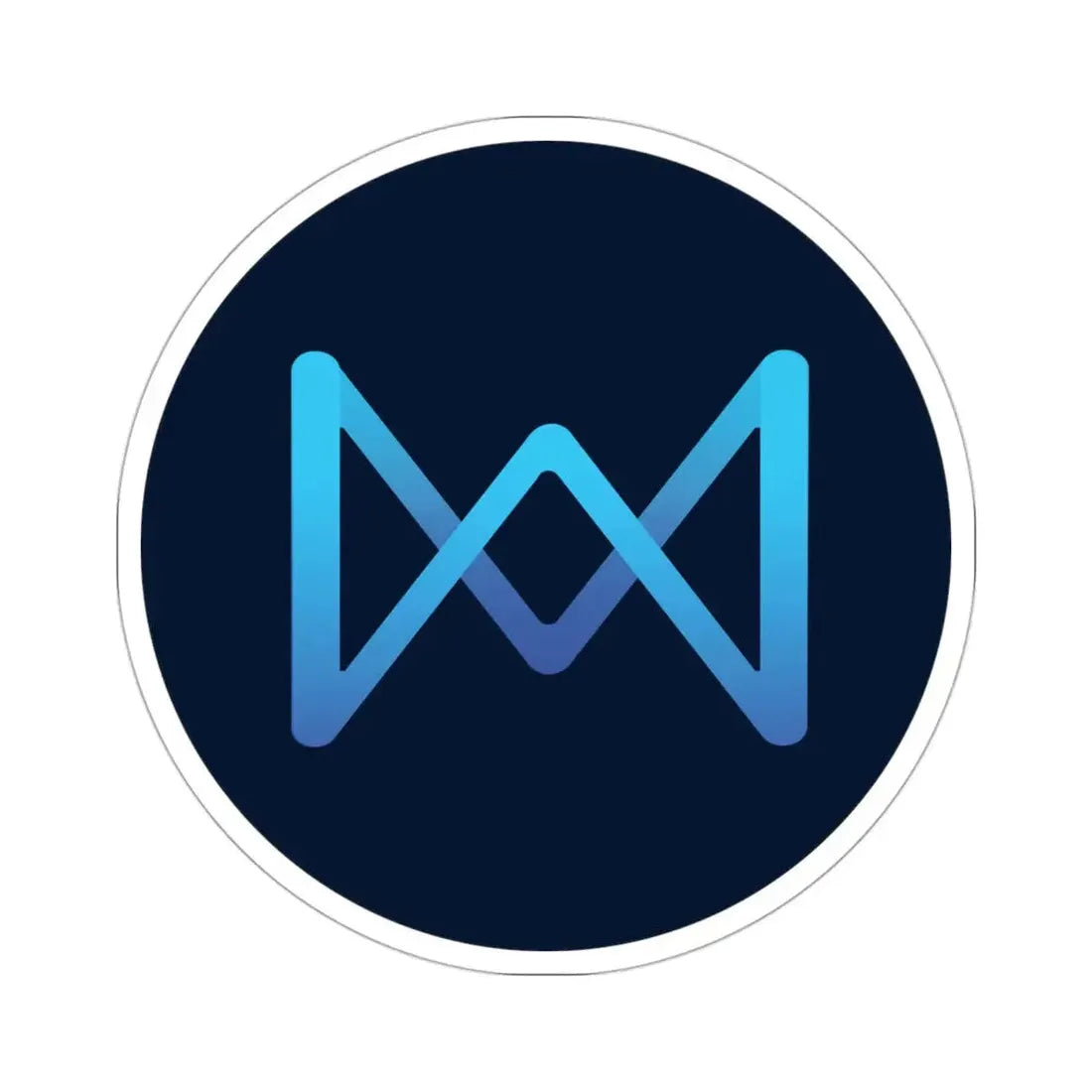 QUARKCHAIN QKC (Cryptocurrency) STICKER Vinyl Die-Cut Decal 3 Inch - The Sticker Space