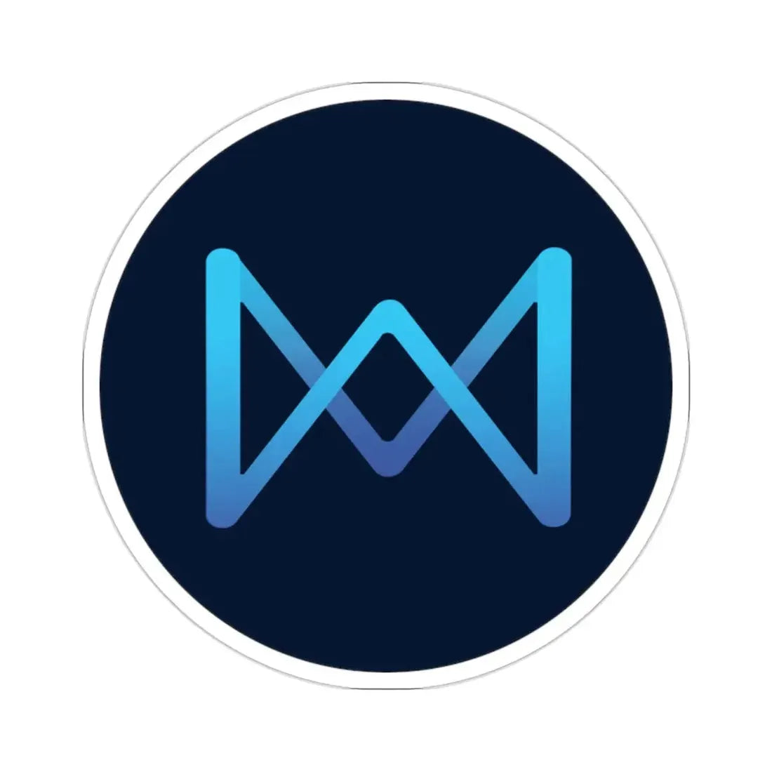 QUARKCHAIN QKC (Cryptocurrency) STICKER Vinyl Die-Cut Decal - The Sticker Space