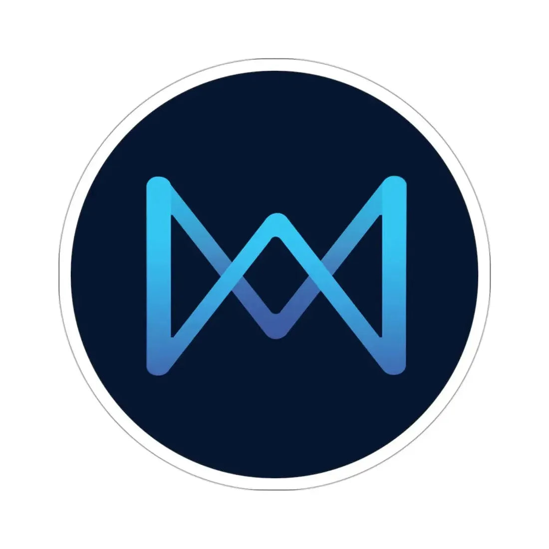 QUARKCHAIN QKC (Cryptocurrency) STICKER Vinyl Die-Cut Decal - The Sticker Space