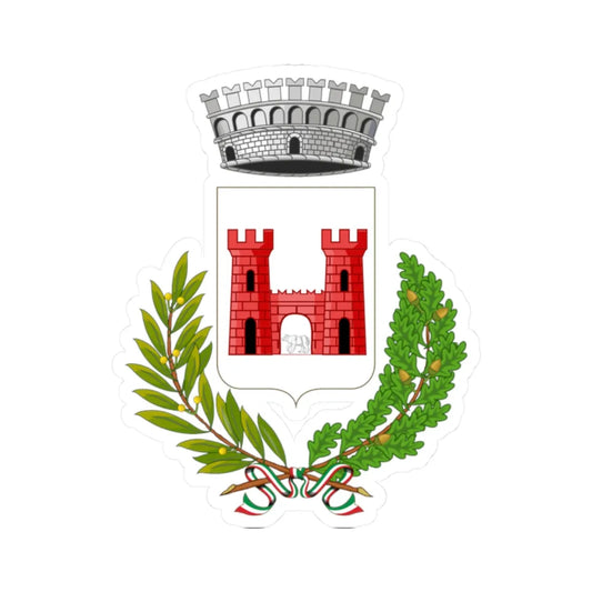 Quart-Stemma (Italy) (Coat of Arms) STICKER Vinyl Kiss-Cut Decal 2 Inch White - The Sticker Space