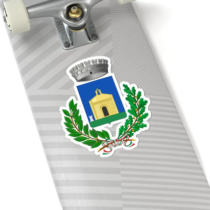 Quartucciu-Stemma (Italy) (Coat of Arms) STICKER Vinyl Kiss-Cut Decal - The Sticker Space