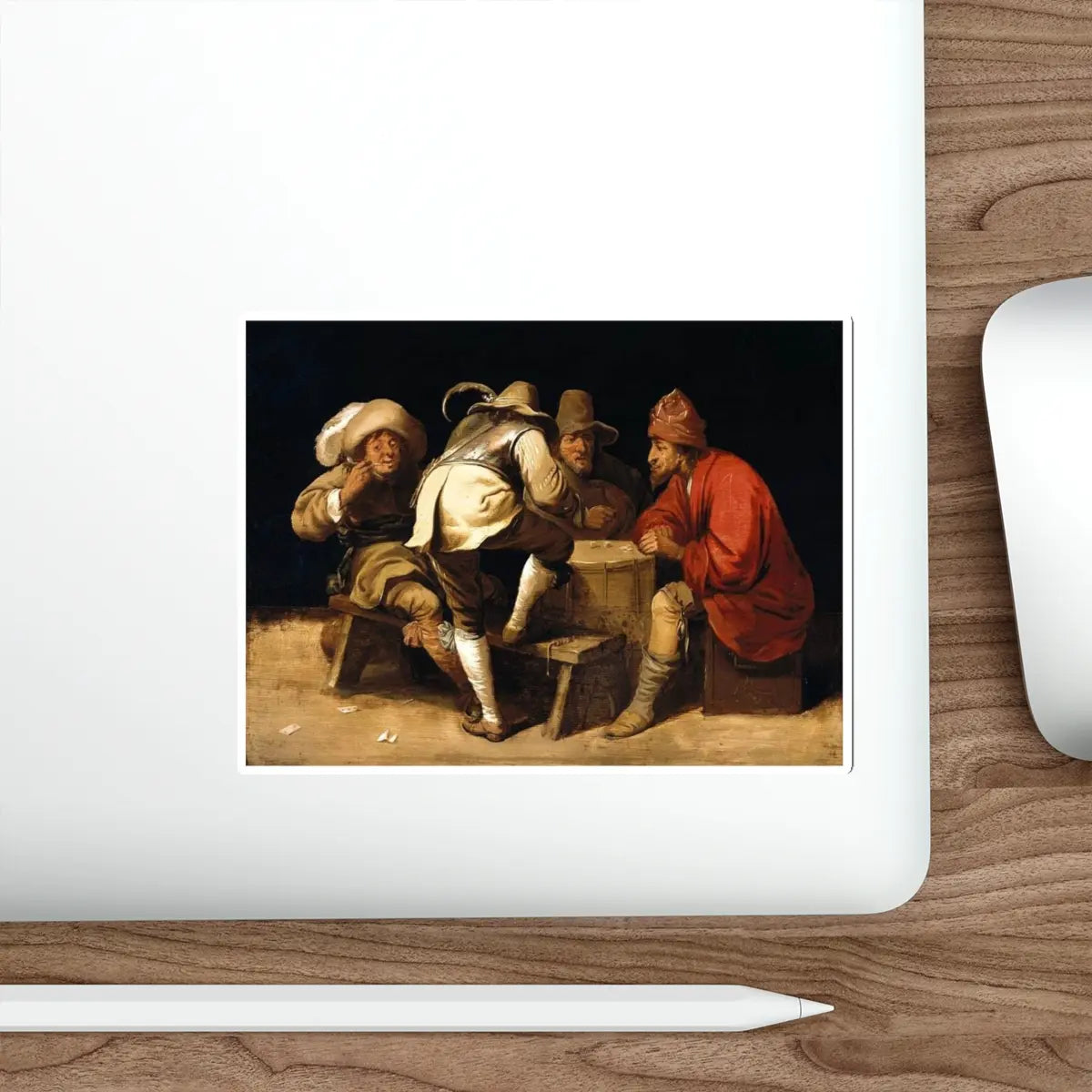 SKU:21716691874096656698 Sticker types:White Shape:Die-Cut Sizes:5" × 5"