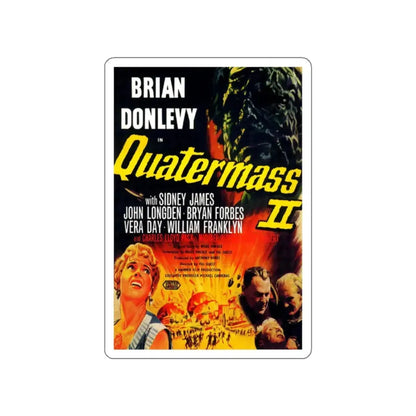 QUATERMASS II 1957 Movie Poster STICKER Vinyl Die-Cut Decal - The Sticker Space