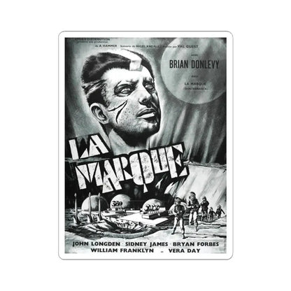 QUATERMASS II (FRENCH) 1957 Movie Poster - STICKER Vinyl Kiss-Cut Decal 3 Inch White - The Sticker Space