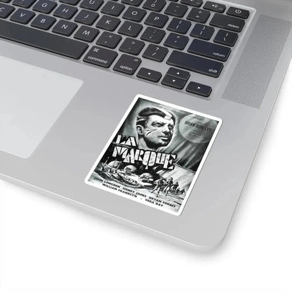QUATERMASS II (FRENCH) 1957 Movie Poster - STICKER Vinyl Kiss-Cut Decal - The Sticker Space