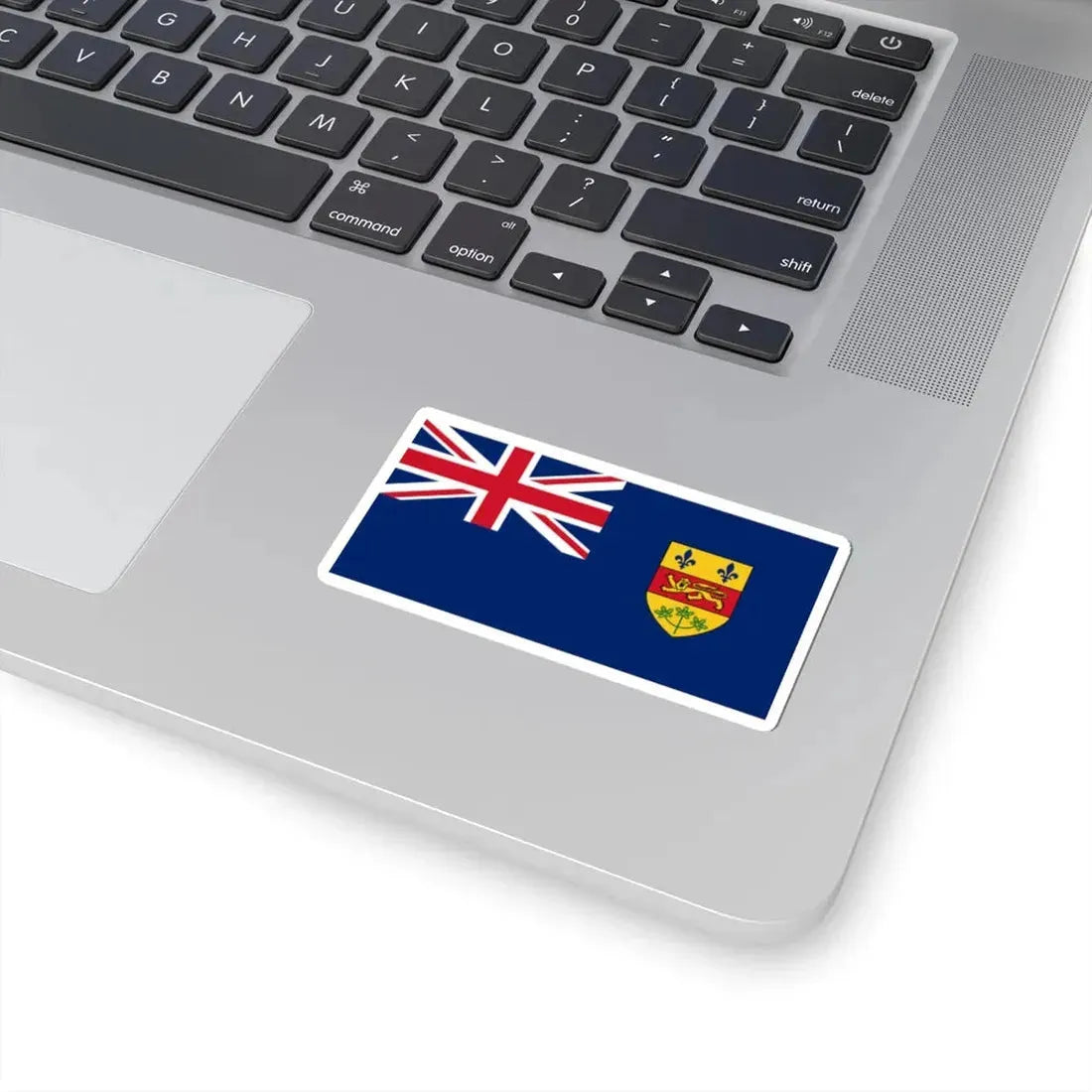 Quebec Blue Ensign 1868-1939 (Canada) STICKER Vinyl Kiss-Cut Decal - The Sticker Space