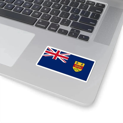 Quebec Blue Ensign 1868-1939 (Canada) STICKER Vinyl Kiss-Cut Decal - The Sticker Space