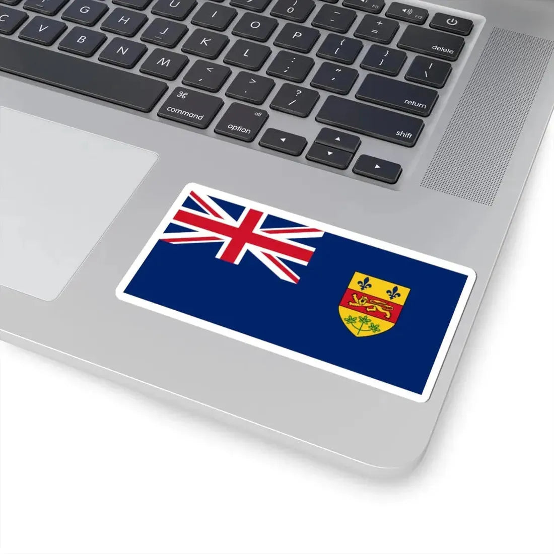 Quebec Blue Ensign 1868-1939 (Canada) STICKER Vinyl Kiss-Cut Decal - The Sticker Space