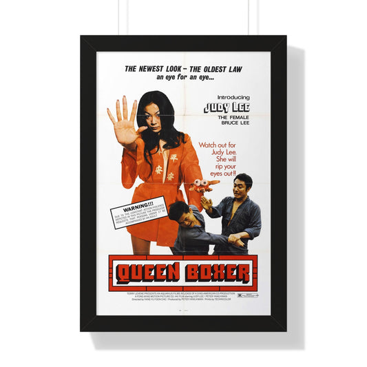 QUEEN BOXER 1972 - Framed Movie Poster-16″ x 24″-The Sticker Space