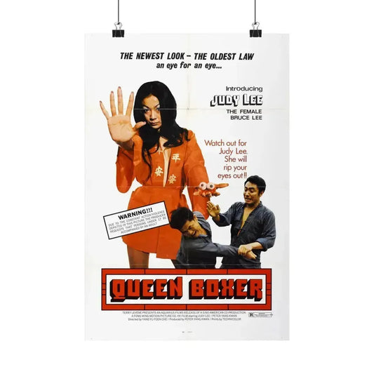 QUEEN BOXER 1972 - Paper Movie Poster 12″ x 18″ Matte - The Sticker Space