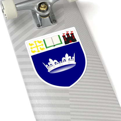 Queen Margaret University arms (United Kingdom) (Coat of Arms) STICKER Vinyl Kiss-Cut Decal - The Sticker Space