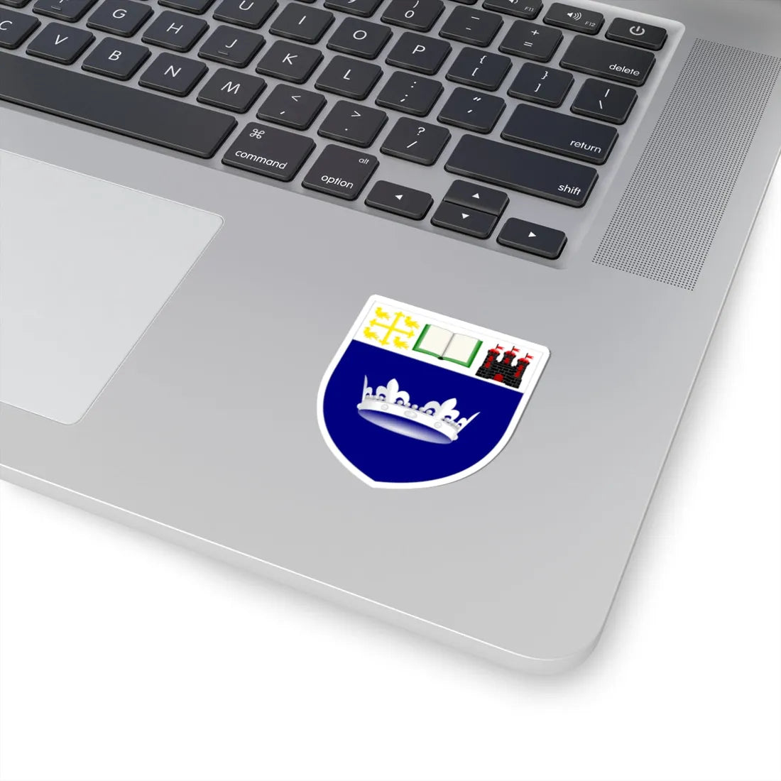 Queen Margaret University arms (United Kingdom) (Coat of Arms) STICKER Vinyl Kiss-Cut Decal - The Sticker Space