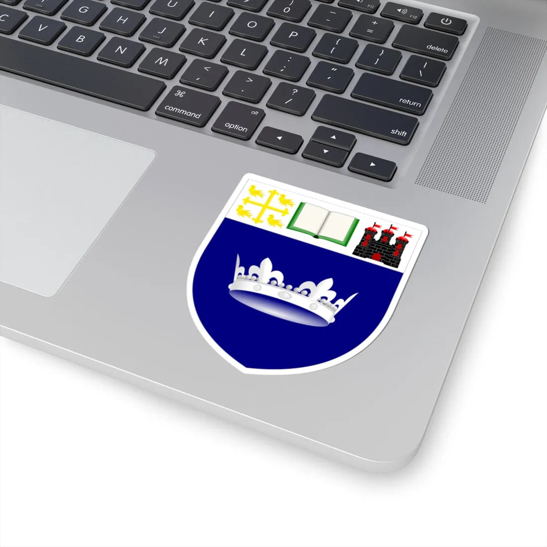 Queen Margaret University arms (United Kingdom) (Coat of Arms) STICKER Vinyl Kiss-Cut Decal - The Sticker Space
