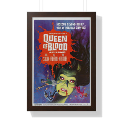 QUEEN OF BLOOD 1966 - Framed Movie Poster-16″ x 24″-The Sticker Space