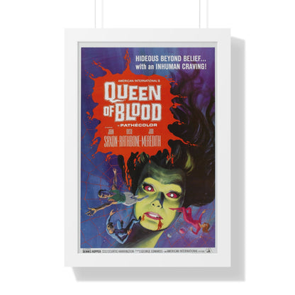 QUEEN OF BLOOD 1966 - Framed Movie Poster-16″ x 24″-The Sticker Space