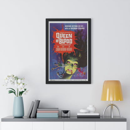 QUEEN OF BLOOD 1966 - Framed Movie Poster-The Sticker Space