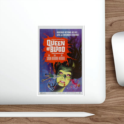 QUEEN OF BLOOD 1966 Movie Poster STICKER Vinyl Die-Cut Decal-The Sticker Space