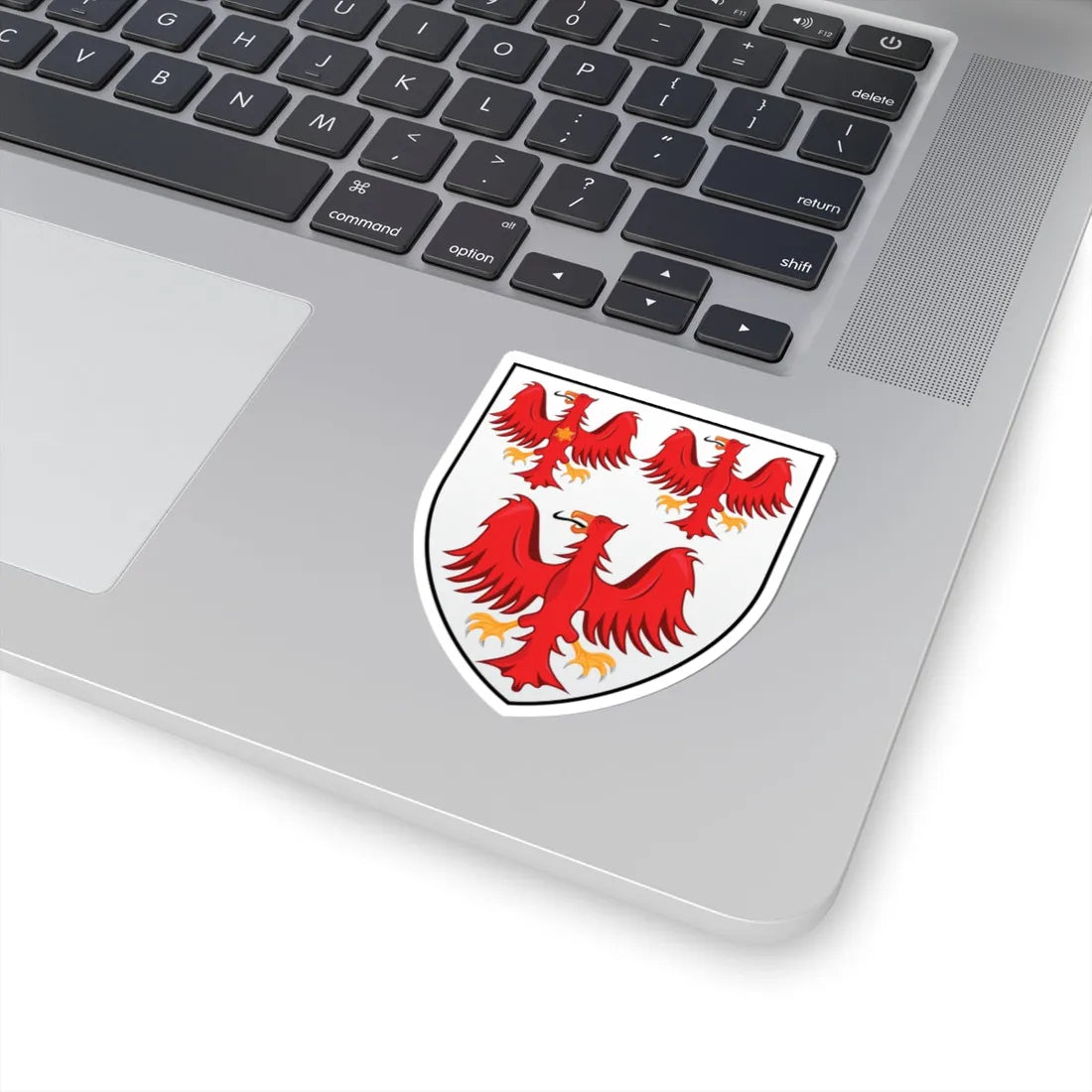 Queens College Oxford Coat Of Arms (England) (Coat of Arms) STICKER Vinyl Kiss-Cut Decal - The Sticker Space