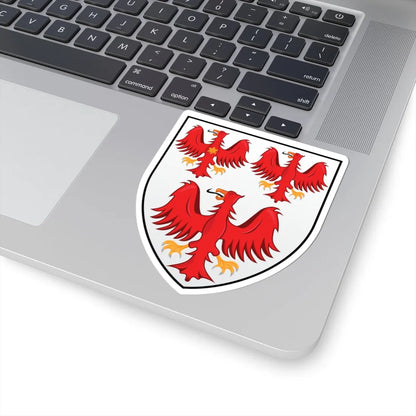 Queens College Oxford Coat Of Arms (England) (Coat of Arms) STICKER Vinyl Kiss-Cut Decal - The Sticker Space