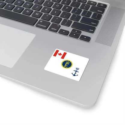 Queens Colour for the Royal Canadian Navy (Canada) STICKER Vinyl Kiss-Cut Decal - The Sticker Space