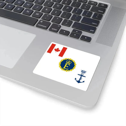 Queens Colour for the Royal Canadian Navy (Canada) STICKER Vinyl Kiss-Cut Decal - The Sticker Space