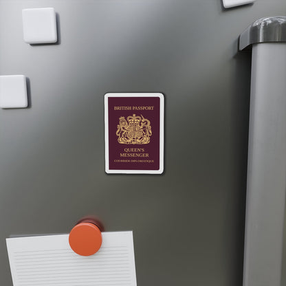 Queen's Messenger Passport - Die-Cut Magnet-The Sticker Space