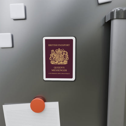 Queen's Messenger Passport - Die-Cut Magnet-The Sticker Space