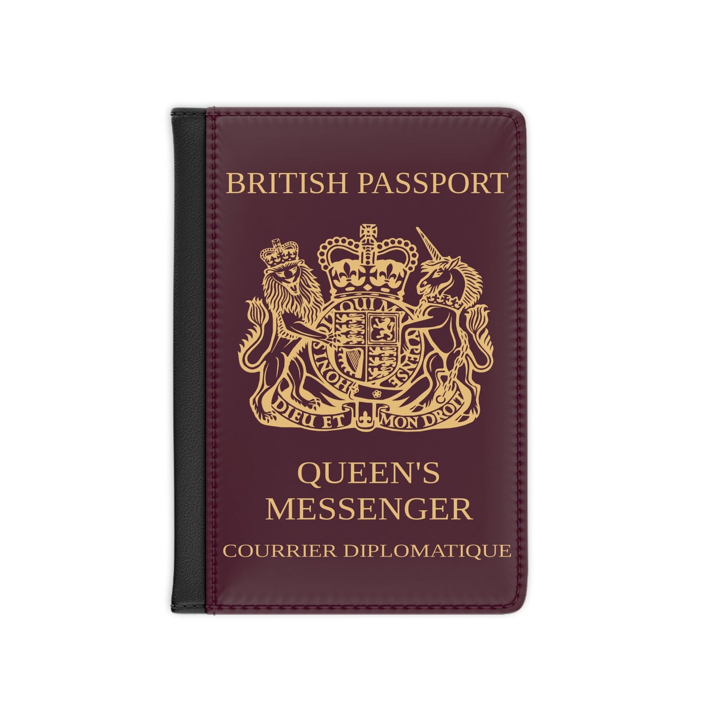 Queen's Messenger Passport - Passport Holder-3.9" x 5.8"-The Sticker Space