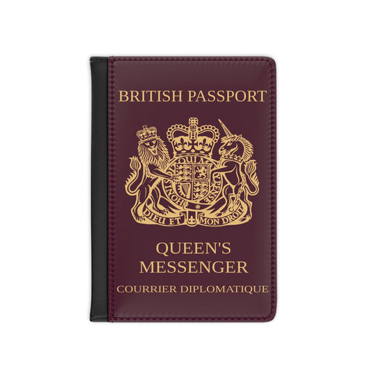 Queen's Messenger Passport - Passport Holder-3.9" x 5.8"-The Sticker Space
