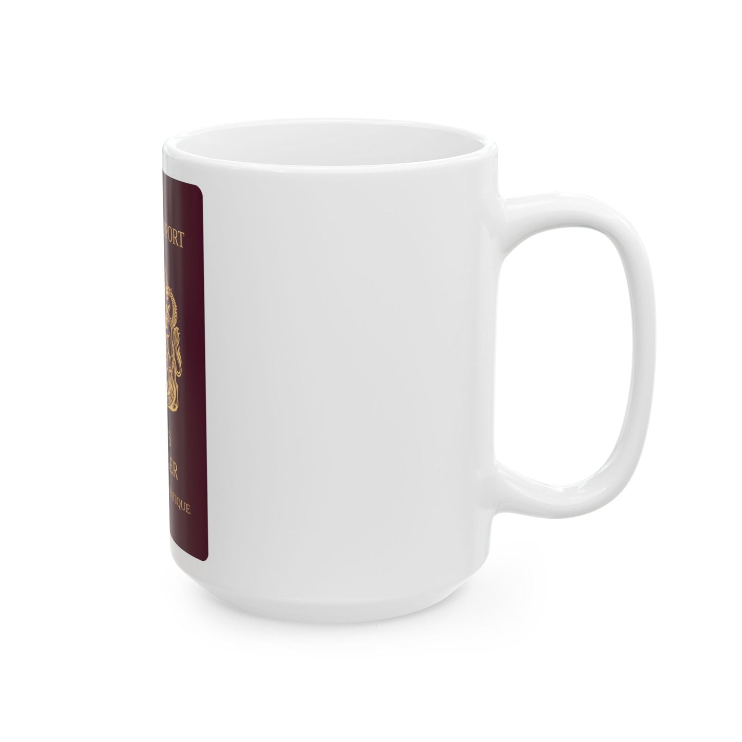 Queen's Messenger Passport - White Coffee Mug