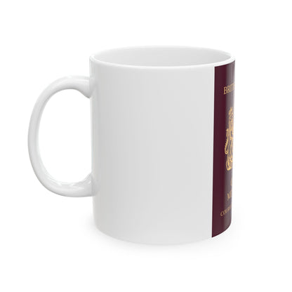 Queen's Messenger Passport - White Coffee Mug