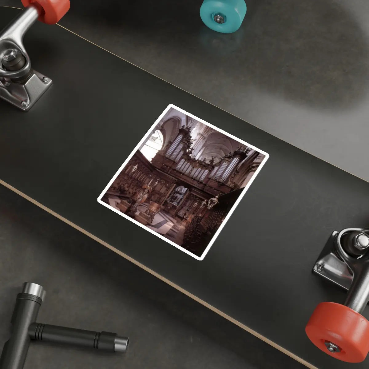SKU:24205753616606594367 Sticker types:White Shape:Die-Cut Sizes:5" × 5"