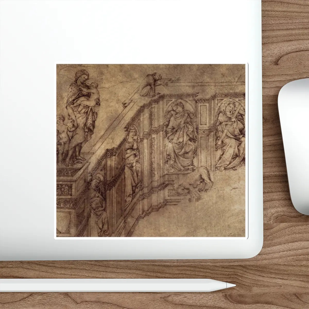 SKU:17222958548151582180 Sticker types:White Shape:Die-Cut Sizes:6" × 6"