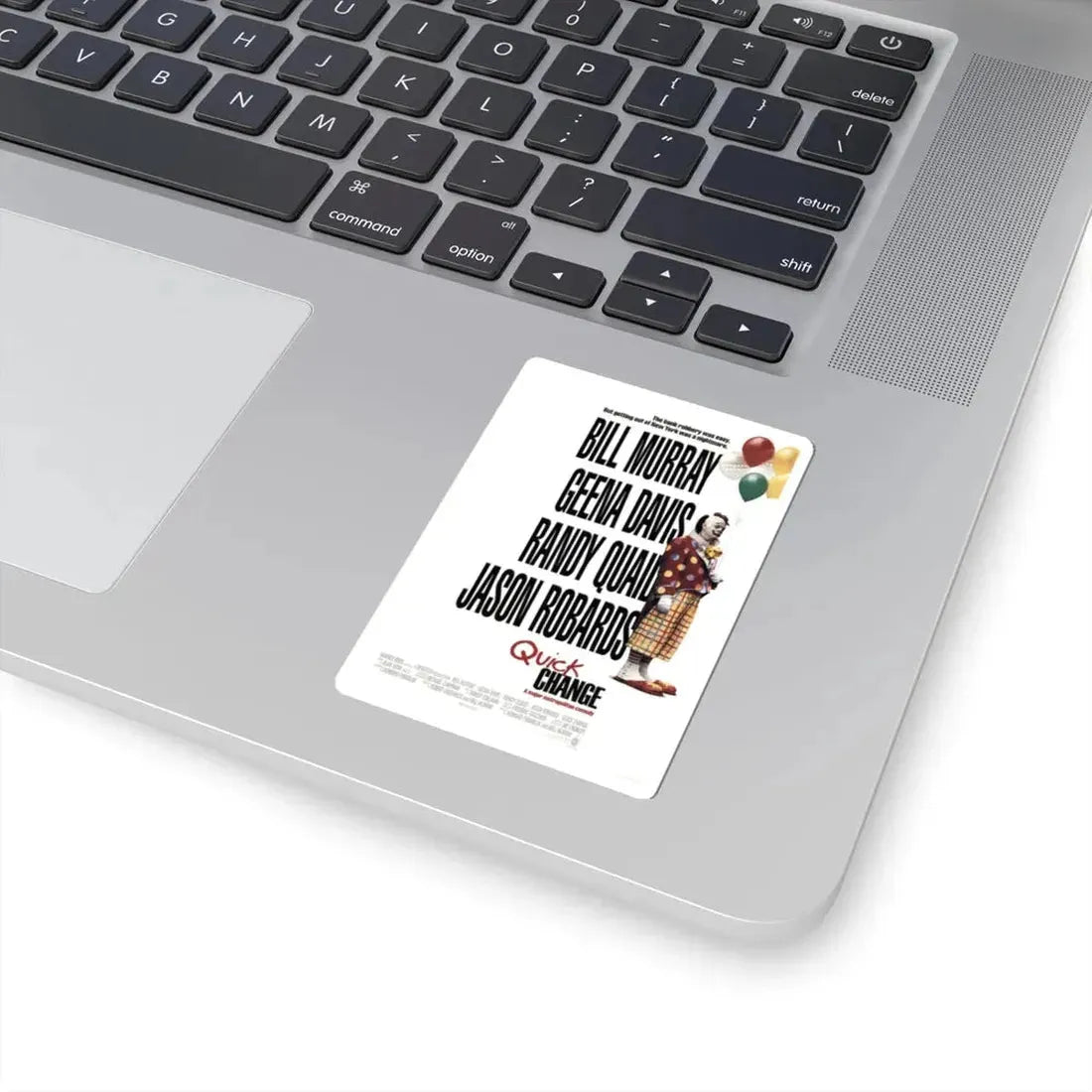 Quick Change 1990 Movie Poster - STICKER Vinyl Kiss-Cut Decal - The Sticker Space