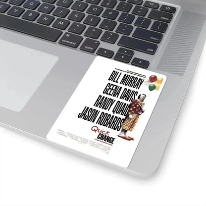 Quick Change 1990 Movie Poster - STICKER Vinyl Kiss-Cut Decal - The Sticker Space