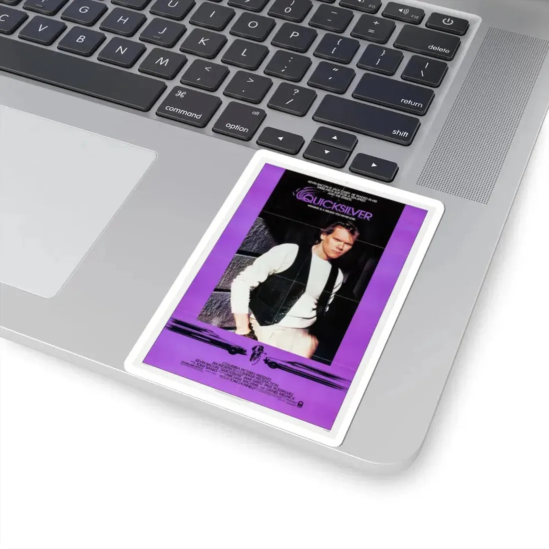 Quicksilver 1986 Movie Poster - STICKER Vinyl Kiss-Cut Decal - The Sticker Space