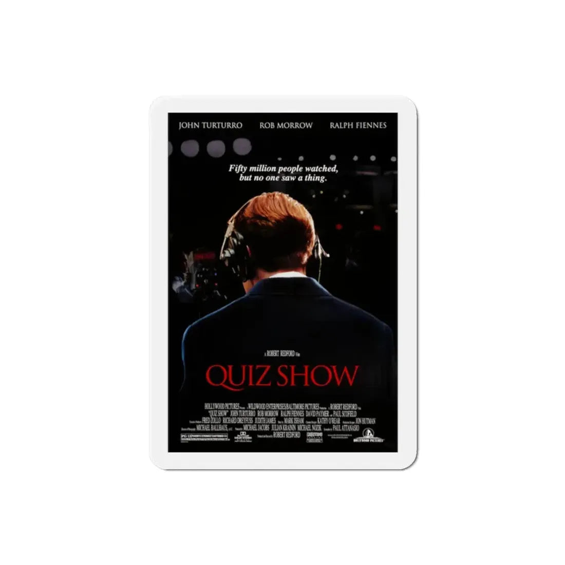 Quiz Show 1994 Movie Poster Refrigerator Magnet 2 Inch - The Sticker Space