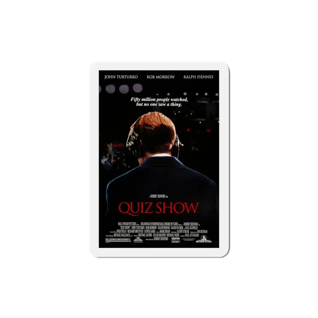 Quiz Show 1994 Movie Poster Refrigerator Magnet - The Sticker Space