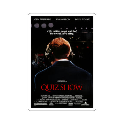 Quiz Show 1994 Movie Poster STICKER Vinyl Die-Cut Decal-2 Inch-The Sticker Space